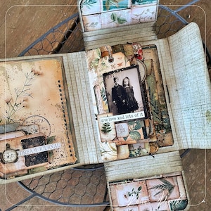 Naturjournals Collage Kit: Vintage Ephemera, Fältanteckningar (Digital Nedladdning) bild 7