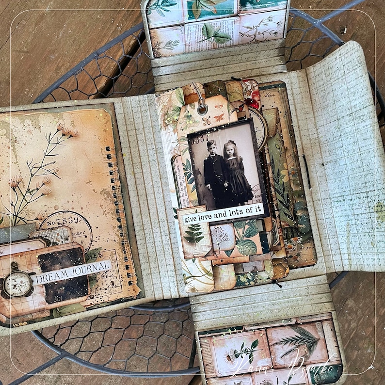 Naturjournals Collage Kit: Vintage Ephemera, Fältanteckningar (Digital Nedladdning) bild 7
