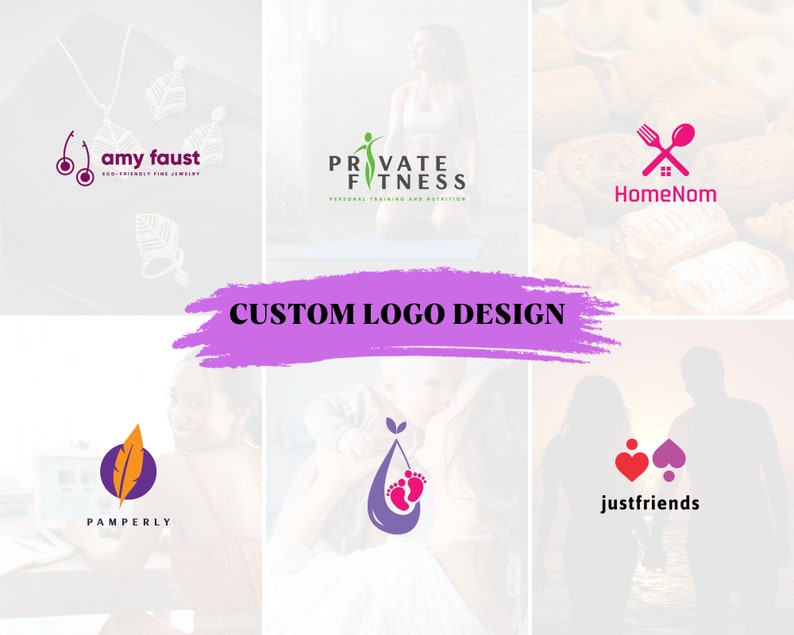 I Will Create Personal Logo, Unique Logo, Custom Logo, Professional