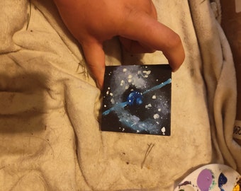 Mini pulsar star painting