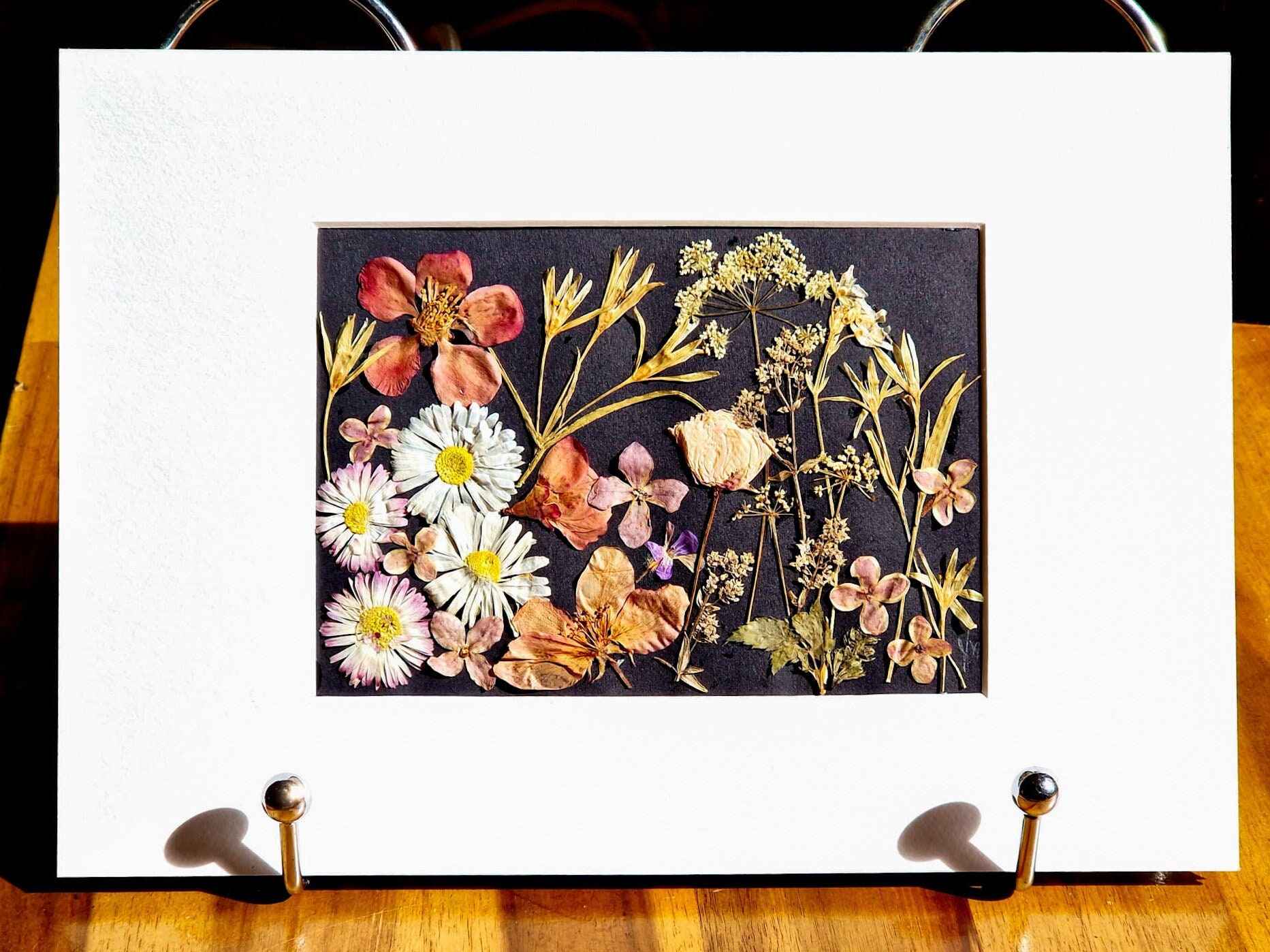 Pressed Flowers Wall Art Oshibana Pressed Flowers Picture Framed Floral Wall  Décor Oshibana Art Gift From Ukraine 