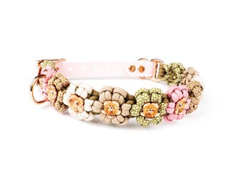 Dog collar Tierluxe Flowers Paracord