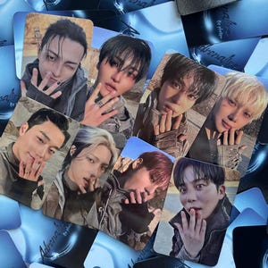 Ateez - Fanmade photocards (replicas) - Hello82 exclusive FYP ver. - Golden Hour part.4 Adrenaline