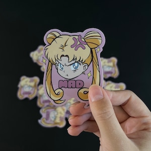 Sailor Mad | Anime | Glossy Vinyl Sticker