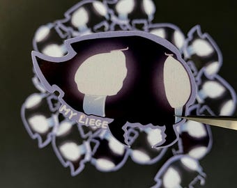 べる |アニメ |光沢のあるビニールステッカー