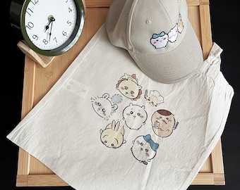 Anime Cotton Tote Bag
