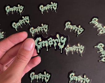 GNARLY ナーリー　ステッカー Katseye Gnarly ステッカー：Kpop風ビニールデカール - Etsy 日本