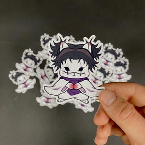 Choso Cat / Anime / Adesivo in vinile lucido