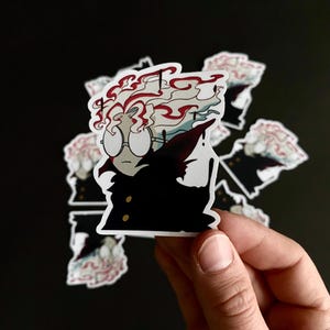 Okarun | Anime | Glänzender Vinyl-Aufkleber