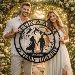 25 Anniversary Sign - Etsy