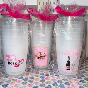 Custom Frosted Cups