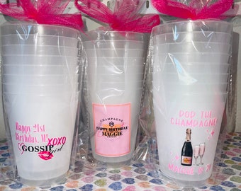 Custom Frosted Cups