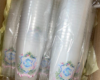 Wedding Frosted Cups