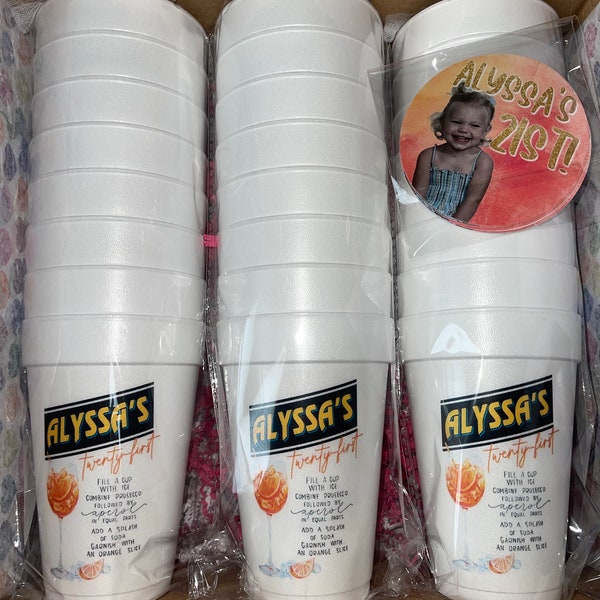 Custom Styrofoam Cups