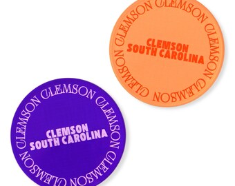 Clemson South Carolina Acrylic Coaster