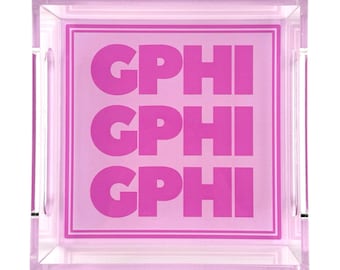Gamma Phi Beta Small Tray