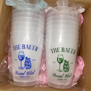 Custom Frosted Cups