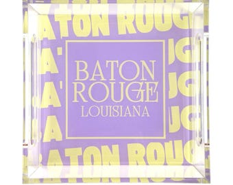 Baton Rouge Louisiana Small Tray