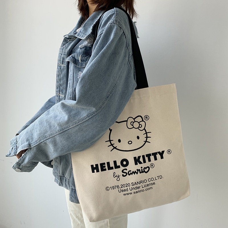 Hello kitty hotsell canvas bag