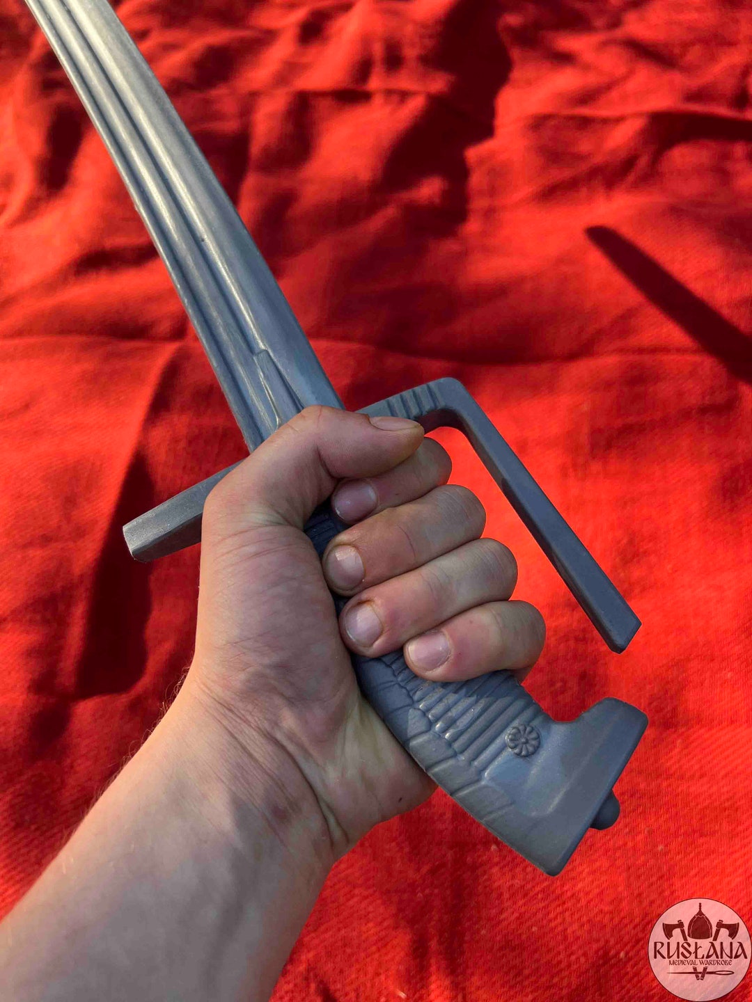Playwell Martial Arts Polypropylene Sabre – Plastic Training Aid, Movie Prop, Contact Safe