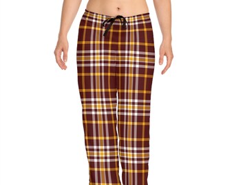 Washington Commanders Colored Plaid Pajama pants, relax in comfort, perfect match with official teams jersey. Ideal gift for true sport fans