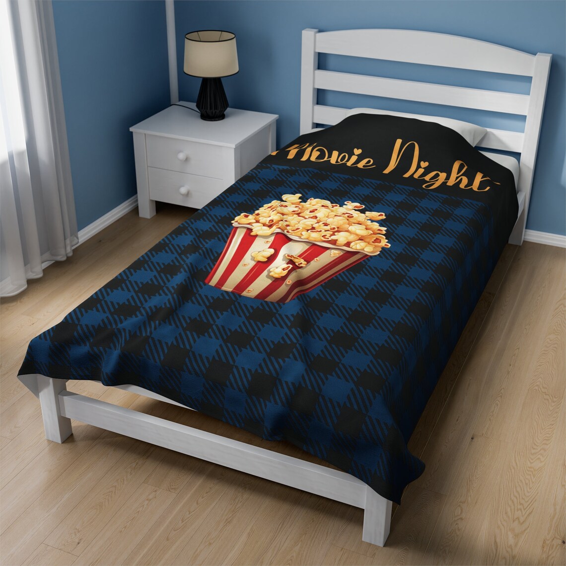 Movie Marathon Checkered Blanket main image 0