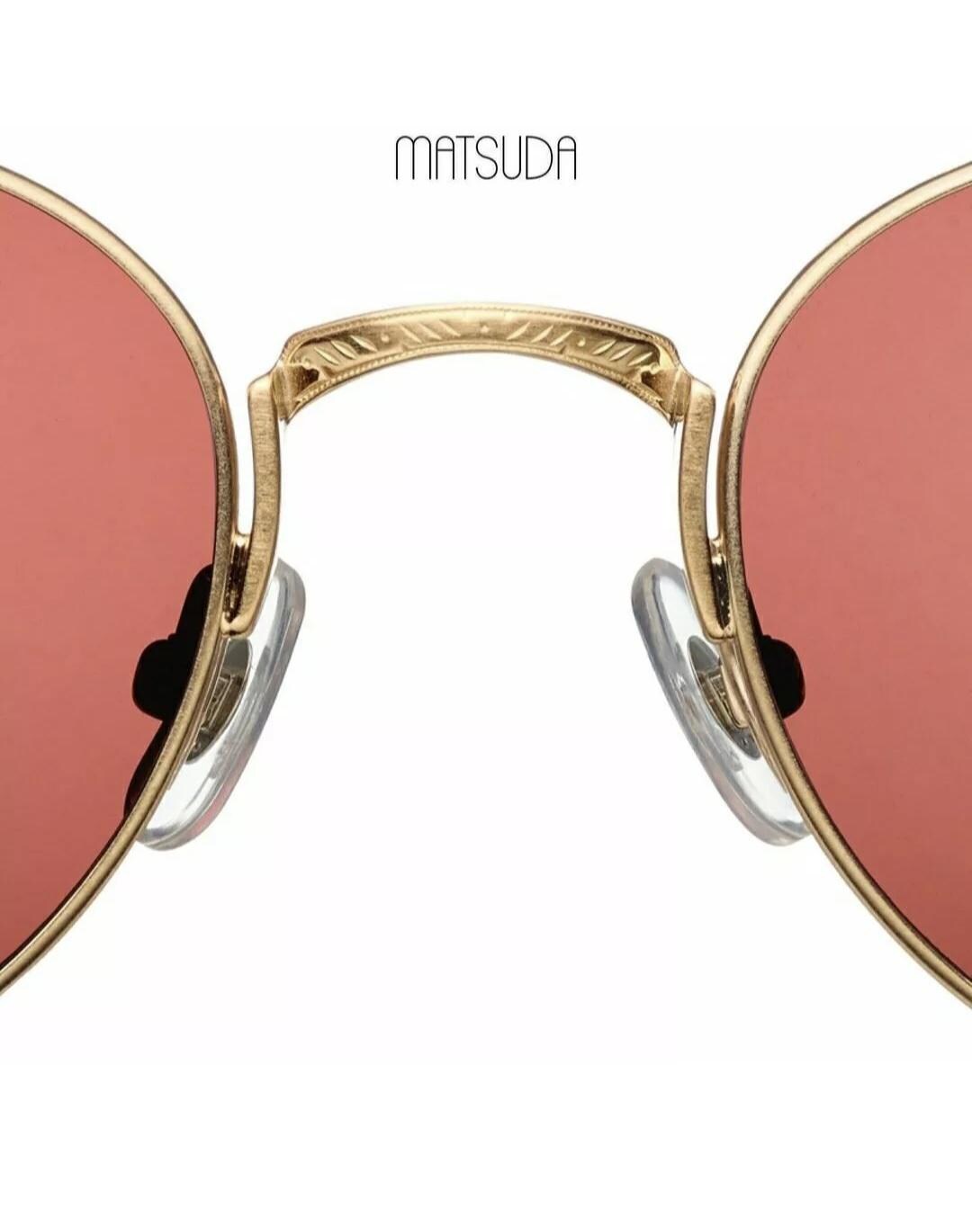 MATSUDA 2859H サングラス Matsuda Men's 2859H 2859/H Fashion Round Sunglasses