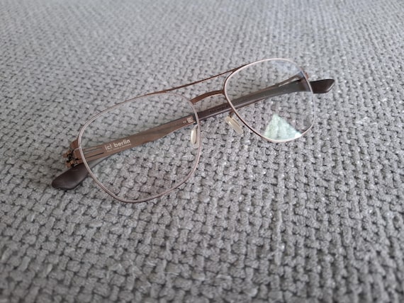 IC BERLIN Eyglasses Frames Model MITTE Color Shin… - image 1
