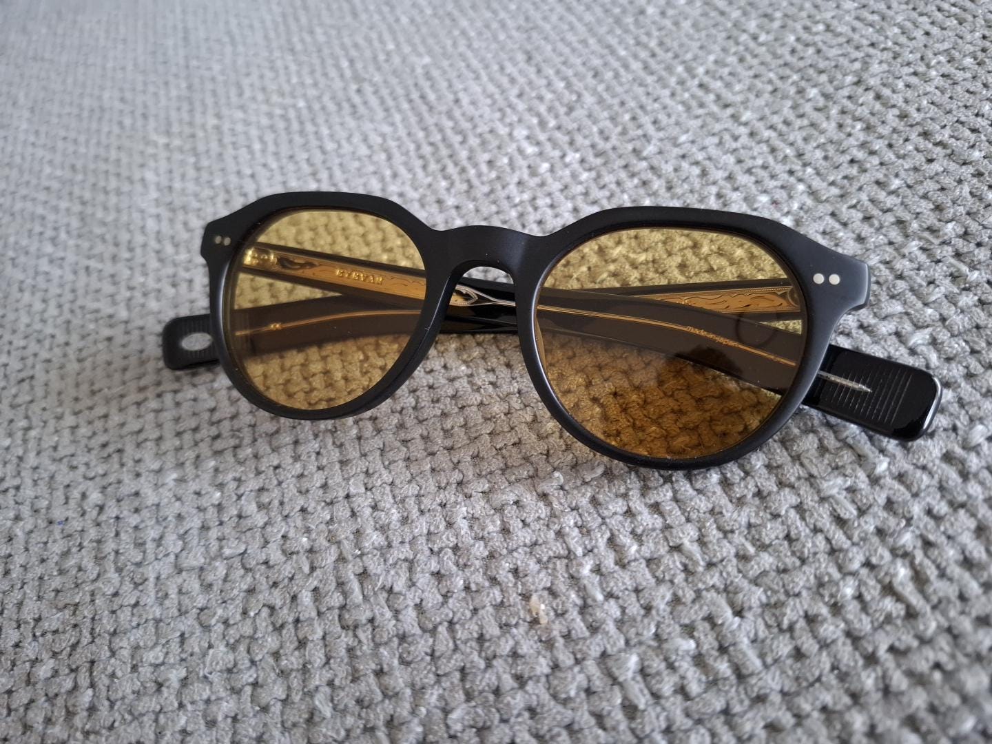 EYEVAN Blackburn GR6 Eyeglasses Frames 49x21x145 Made in Japan EYEVAN アイヴァン メガネ Blackburn 49size通販 col.GRG (取扱  main image 2