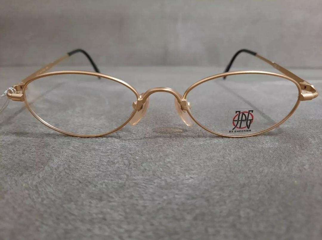 Jean Paul Gaultier JPG ヴィンテージ オーバル 眼鏡フレーム 57-7107 