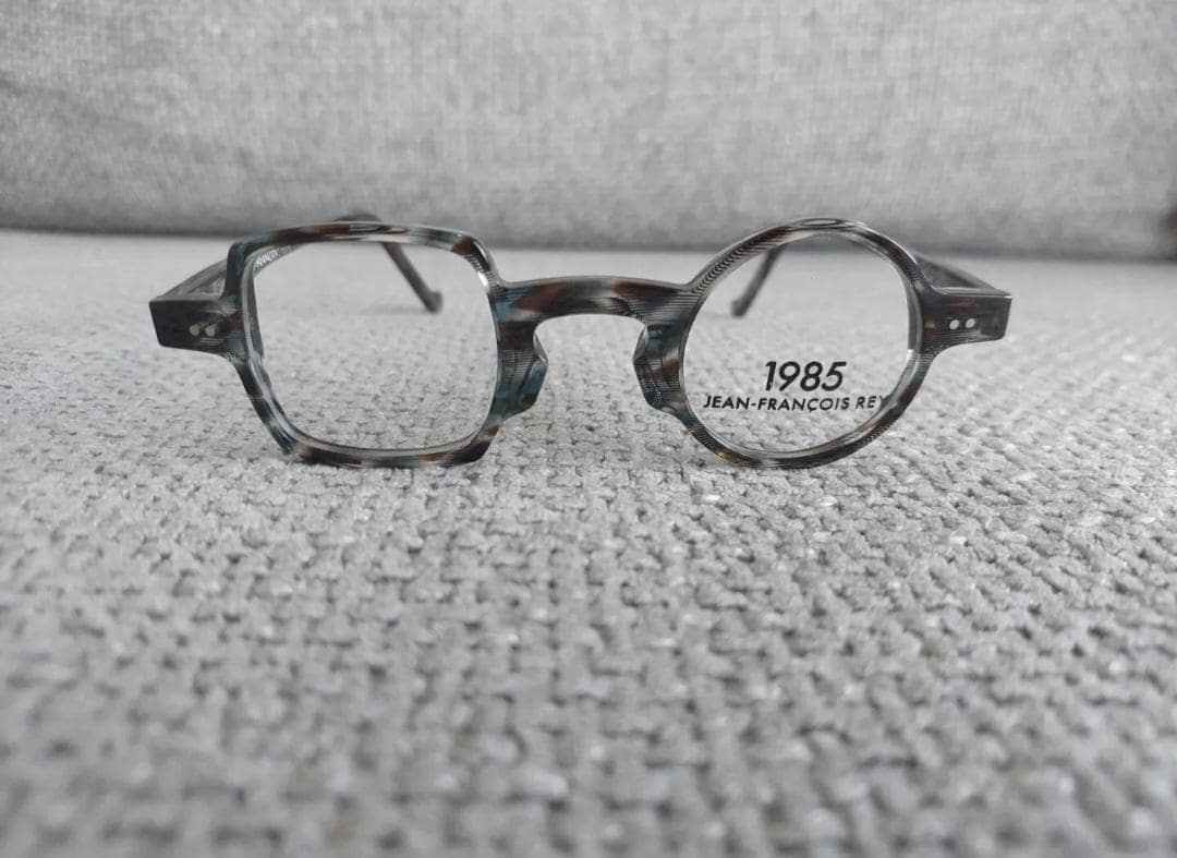 JF Rey Eyeglasses Frame Model ANDY Color 9020 Shahra Brown Blue 39-27 ...