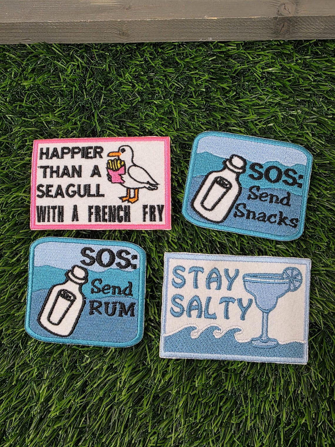 Pool Player Patch Summer Iron-on Patches Beach & Pool Theme Heat Transfer Patches for ...