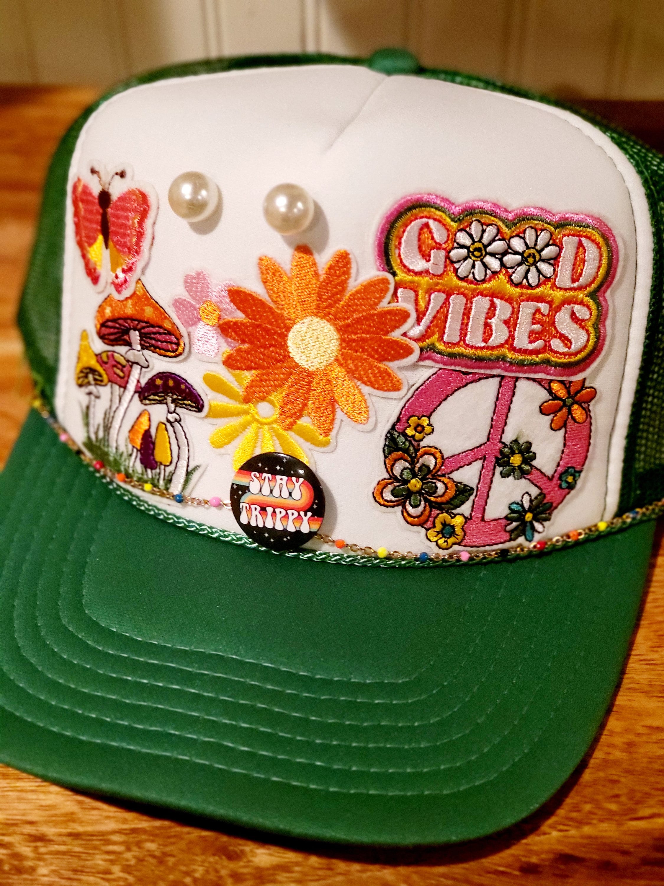 Butterfly Trucker - Etsy