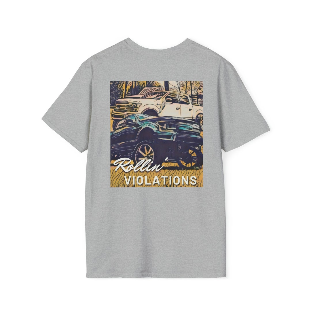 Rollin' Violation T Shirt for Truck Guys or Gals - Etsy