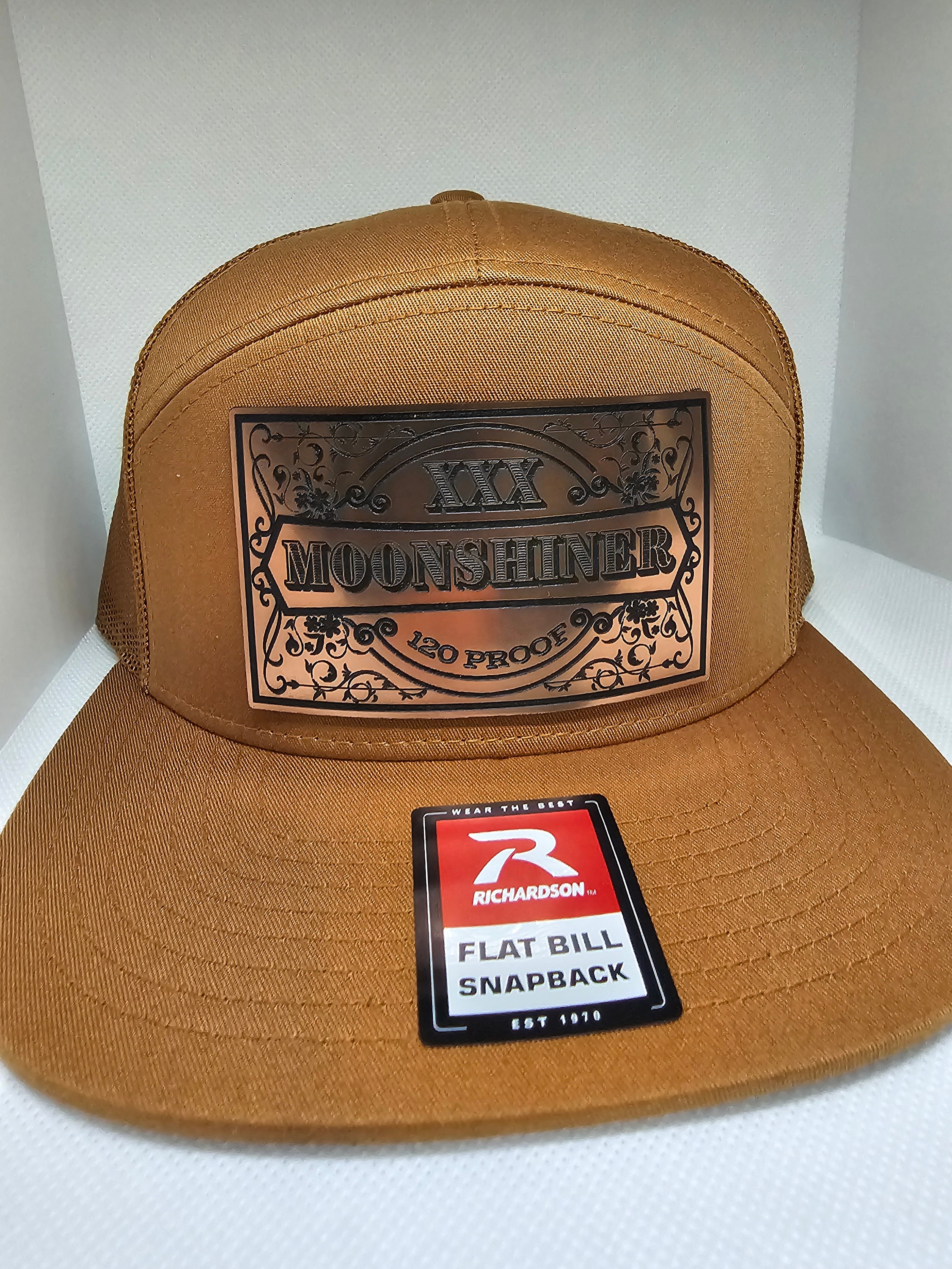 Moonshiner Copper Acrylic Patch on Richardson 112 or 168 - Etsy