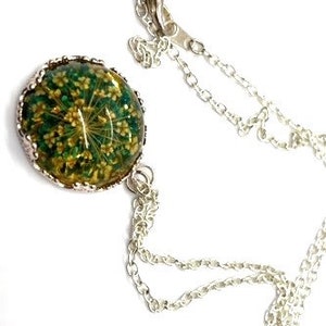 Yellow Flower Necklace