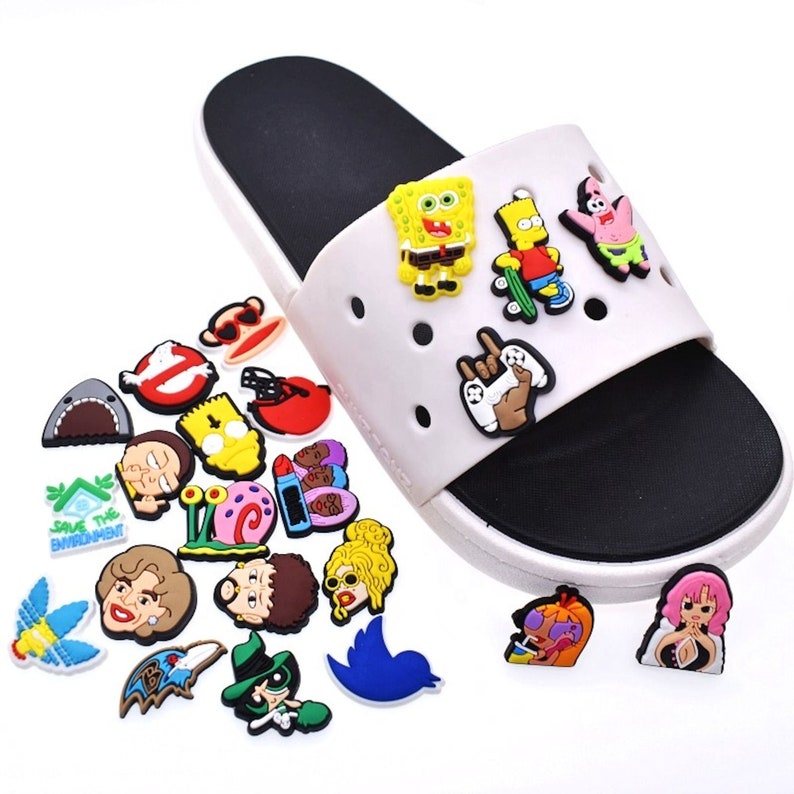 CrocodileCROC, Silicone PVC Charm, scrapbooking, animal theme, manga, cartoon, cartoon, anime, video games image 7