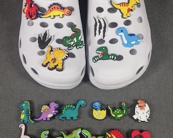 Crockycroc, Silikon-PVC-Anhänger, Dinosaurier, prähistorische Tiere, Triceratops, T-Rex, Ei, Diplodocus, Klaue, Kratzer, Drache, Reptil