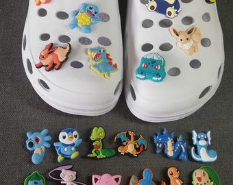 CrocodileCROC, Silicone PVC Charm, scrapbooking, animal theme, manga, cartoon, cartoon, anime, video games