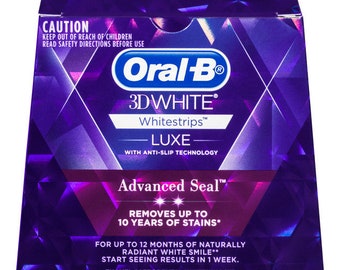 Oral-B 3D White Advance Seal Whitestrips 7 Trattamenti