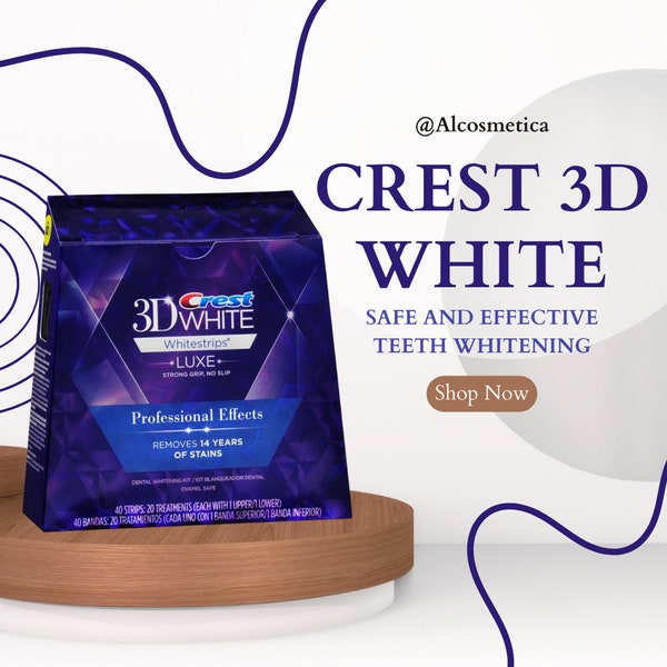 Crest 3D White Whitestrips Professional Effects 10 Beutel – 20 Streifen | Aufhellungsstreifen | Zahnaufhellung