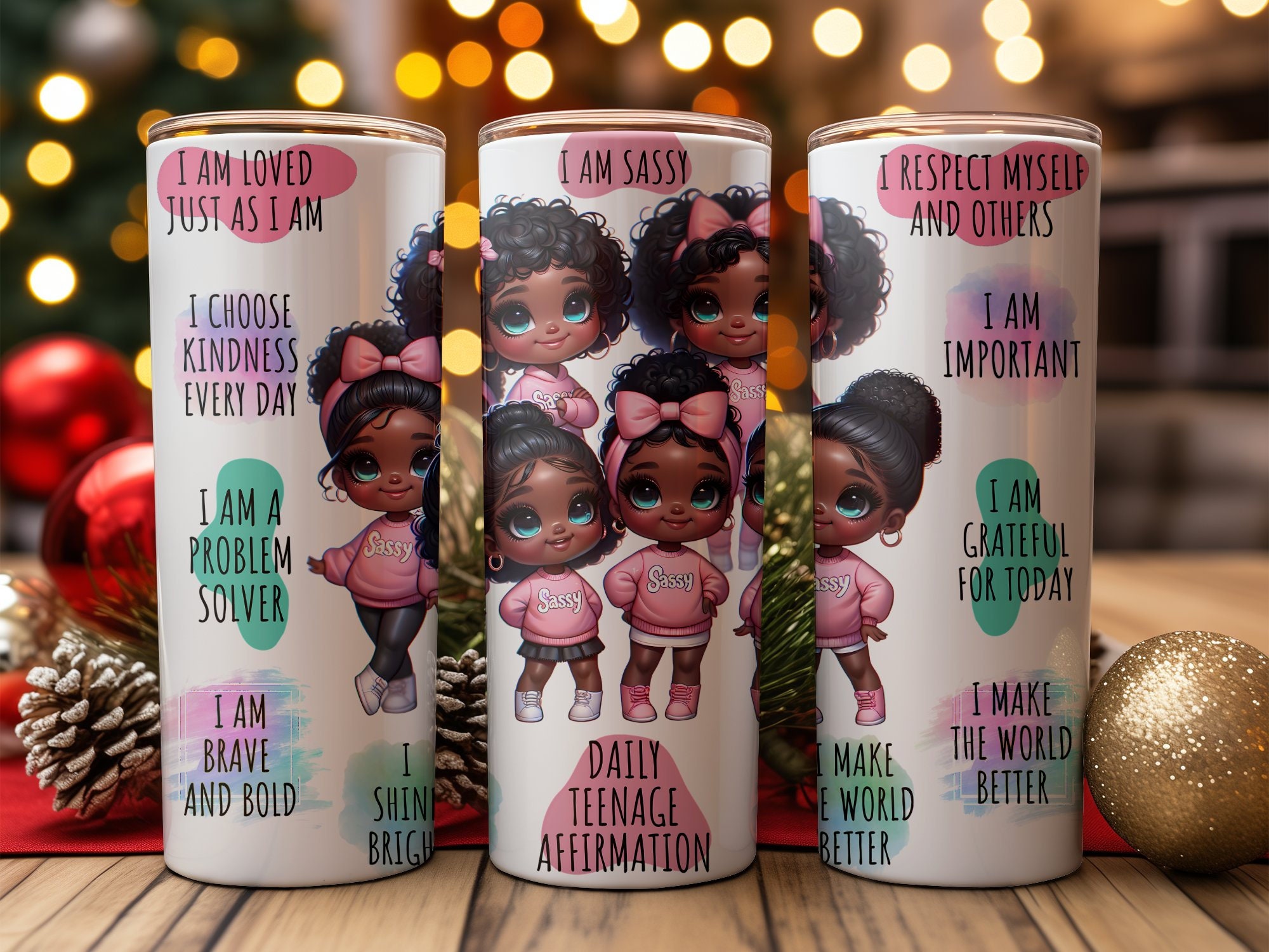Inspirational Quotes Tumbler Design, 20 Oz Skinny Wrap, Straight and ...