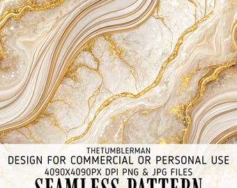 Gold Marble Digital Paper, Seamless Marble Texture, Marble Background, Abstract Marble Pattern, Luxury Digital Paper, Gold Veins