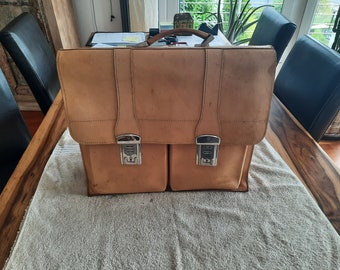 Briefcase "BREE" XL natural leather