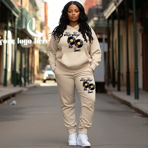 Beige Joggers Etsy
