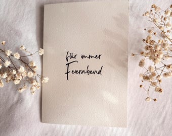 Regalo per la pensione, biglietto d'auguri di addio, arrivederci, pensione, regalo in denaro, finalmente in pensione, idea regalo per la pensione