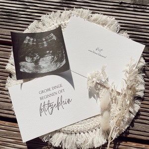 Les grandes choses commencent souvent minuscules, carte annonce grossesse, annonce bébé, bébé, nouvelles bébé, tu vas être grand-mère, carte annonce bébé