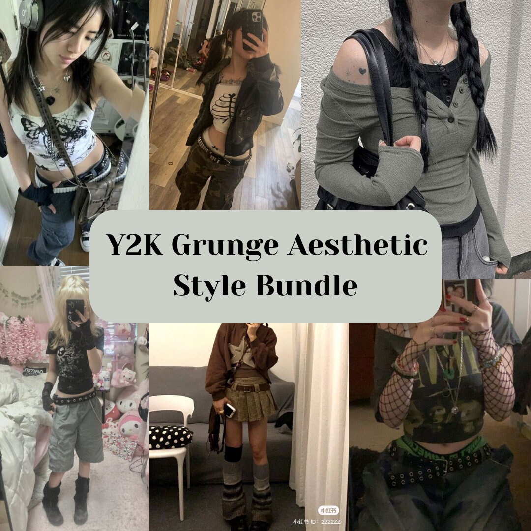 Grunge hot sale vintage outfit