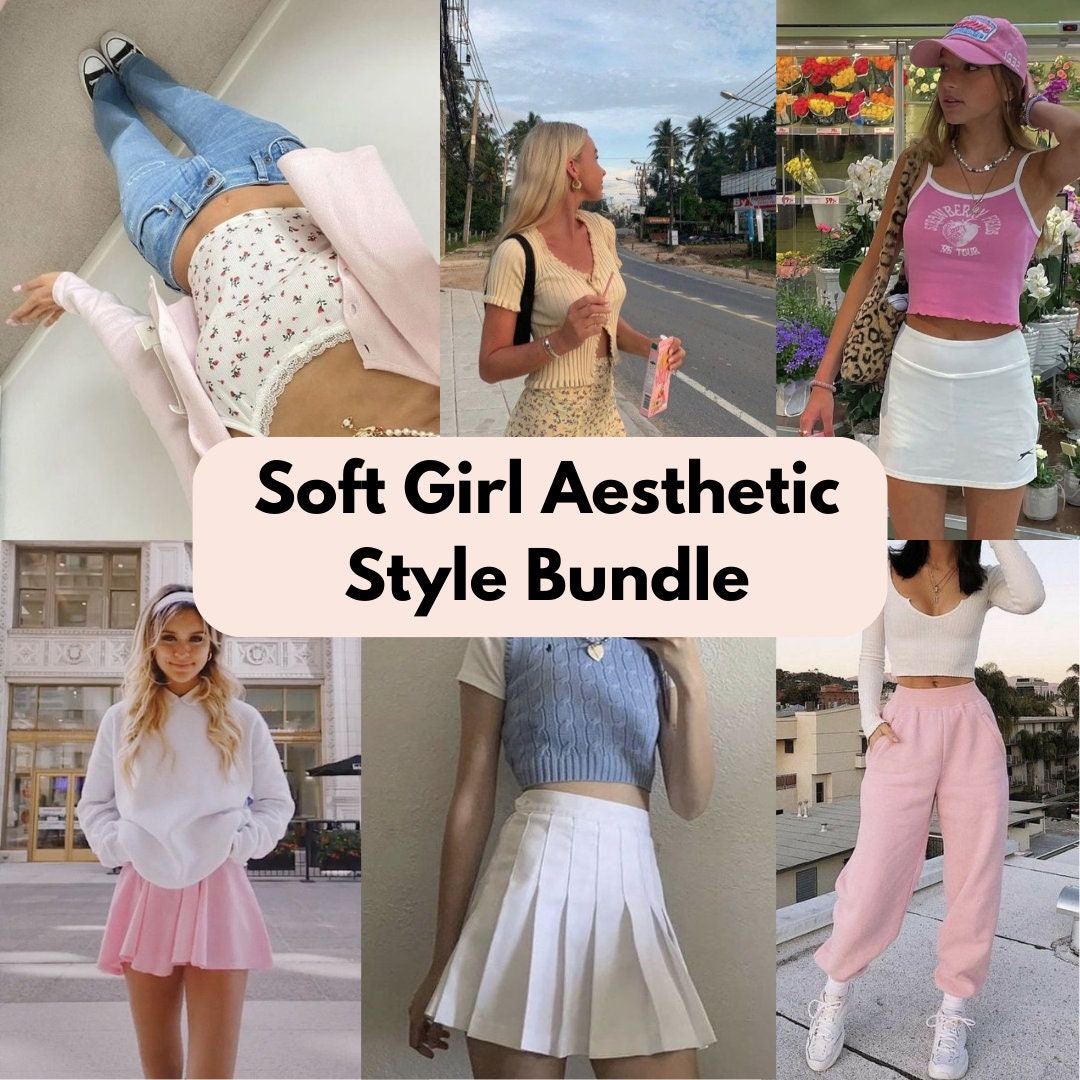 Soft Girl Aesthetic Style Bundle, Personalized Thrift Bundle, Personal ...
