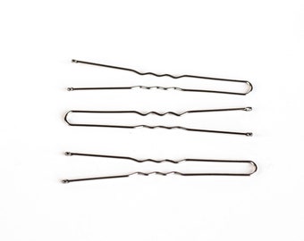 1865 Silver hair pins 7cm Hair pin finding Hair supplies jewelry Metal hair pin Hair pin accessory Supplies for hair Hair pins for bridal